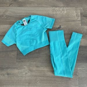 Gymshark Ultra Seamless 2 piece Outfit Set XS S